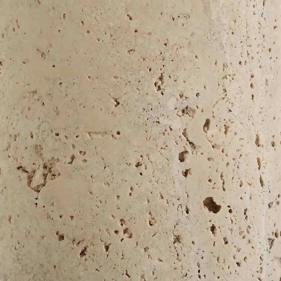TANAKA INDOOR-OUTDOOR TRAVERTINE TABLE LAMP