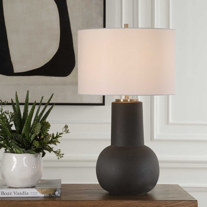ROBSON RUSTIC BRONZE TABLE LAMP