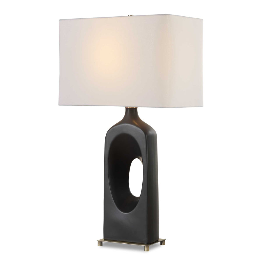 VOID MATTE BLACK TABLE LAMP