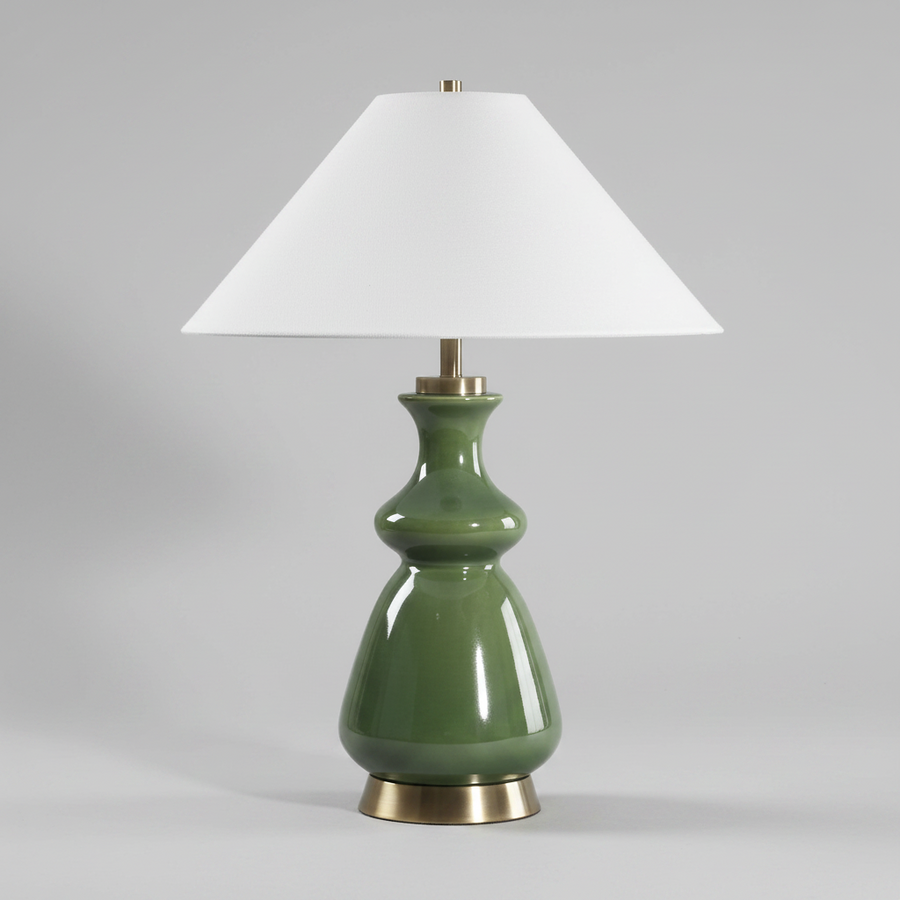 GREEN THUMB CERAMIC TABLE LAMP