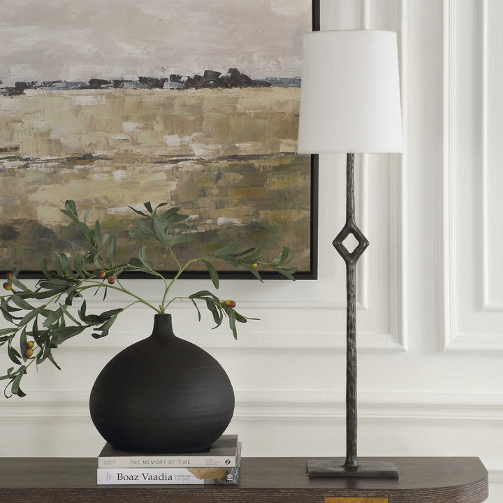 PUNCTURE CORDLESS IRON BUFFET LAMP