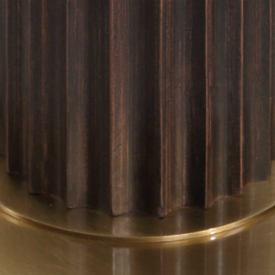 FORAGE DARK OAK FLOOR LAMP