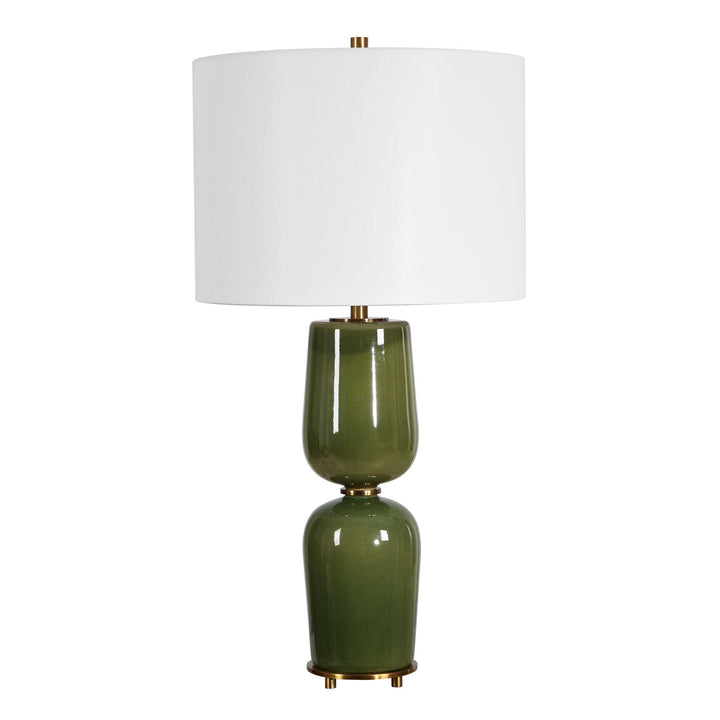 MEYER GREEN TABLE LAMP