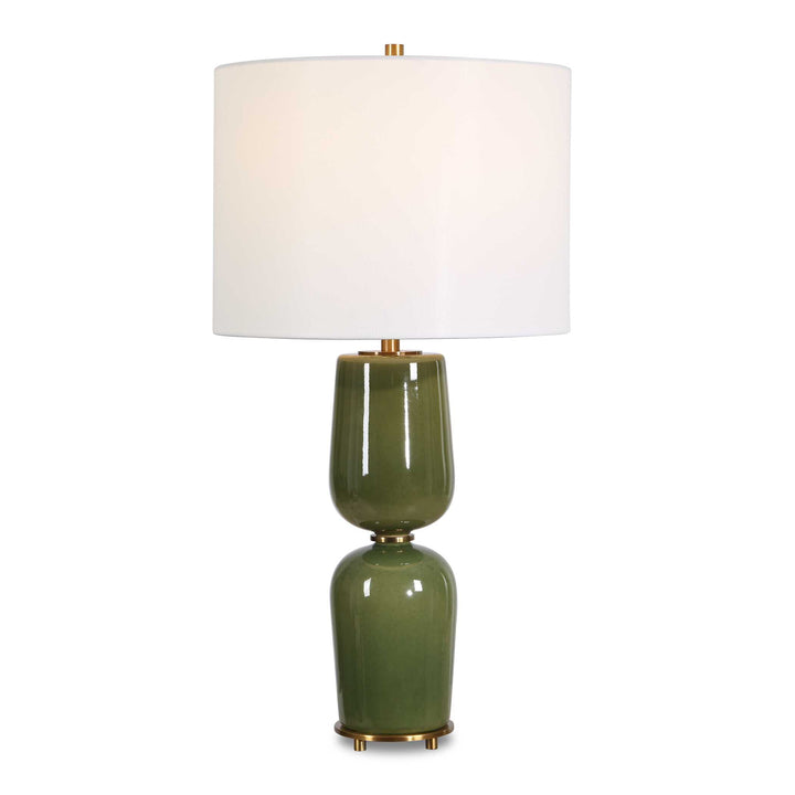 MEYER GREEN TABLE LAMP