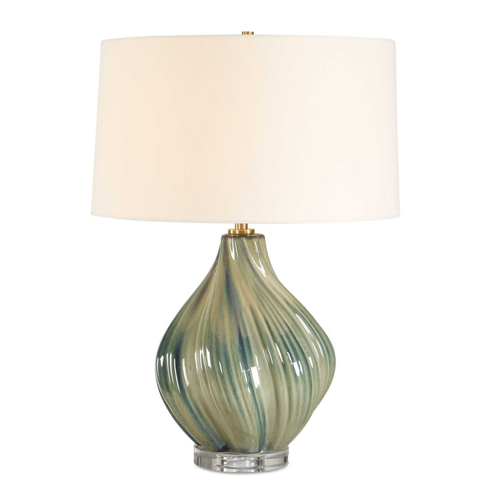 TAUSHA GREEN TABLE LAMP
