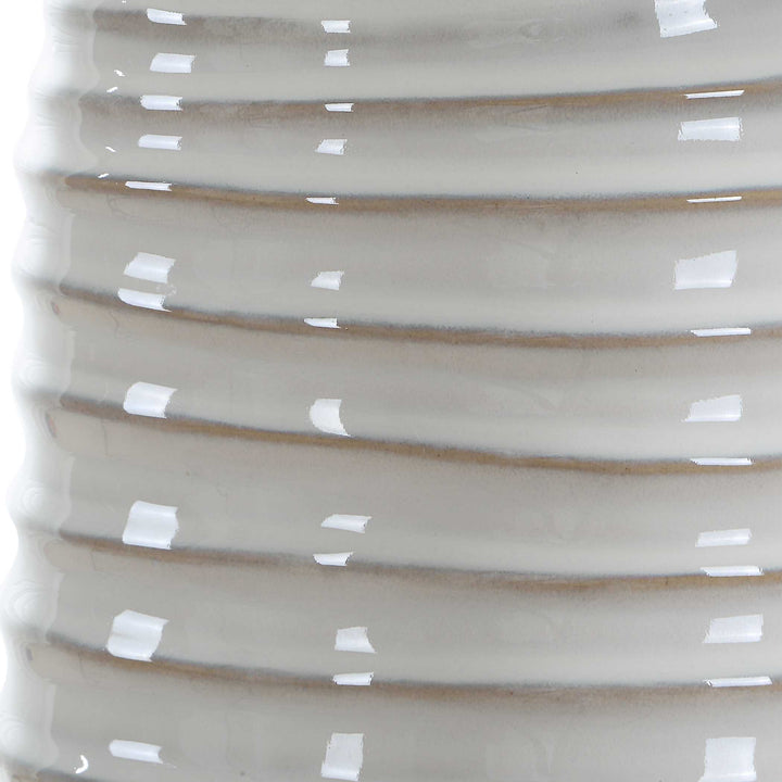 BARAT WHITE CERAMIC TABLE LAMP