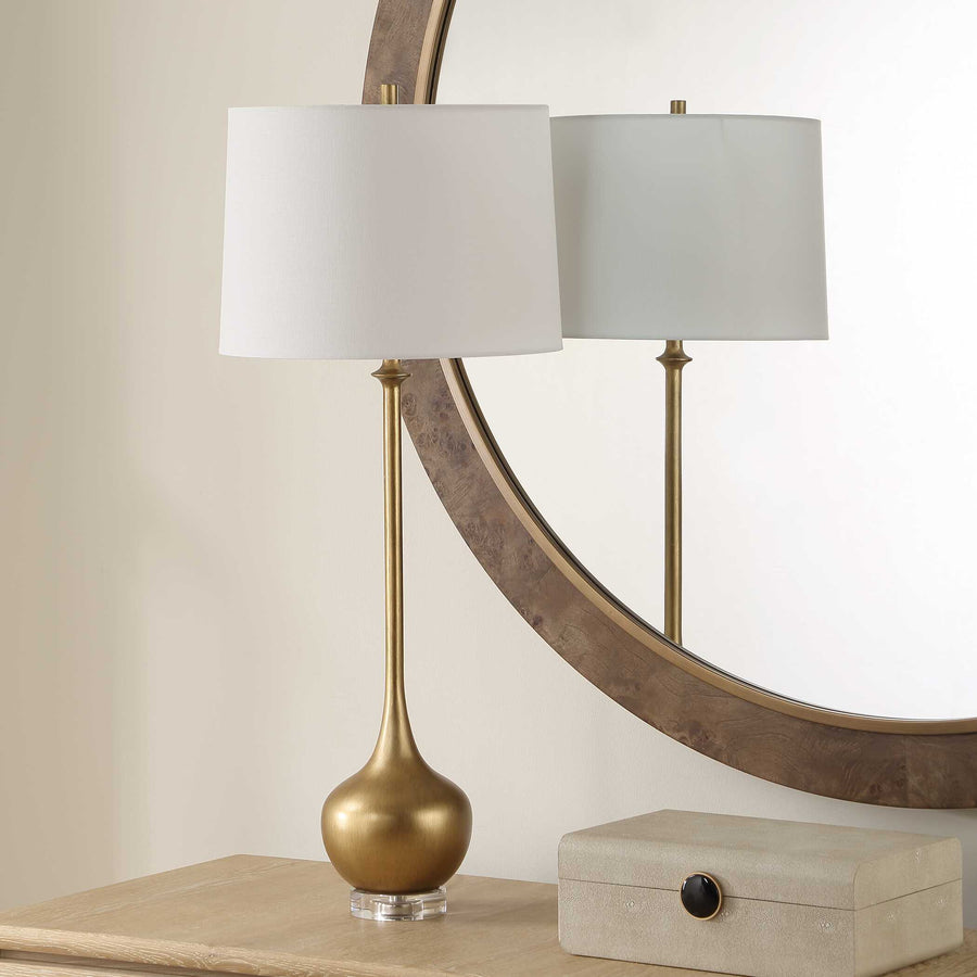 GOOD AS GOLD BUFFET LAMP