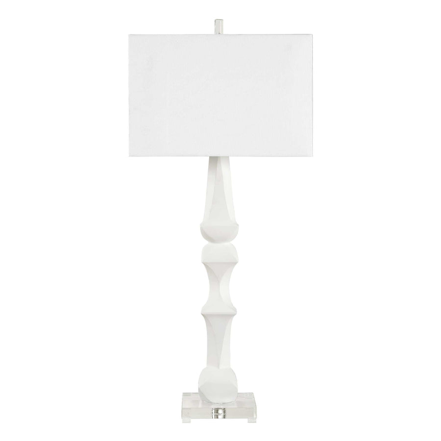 MAYME WHITE TABLE LAMP