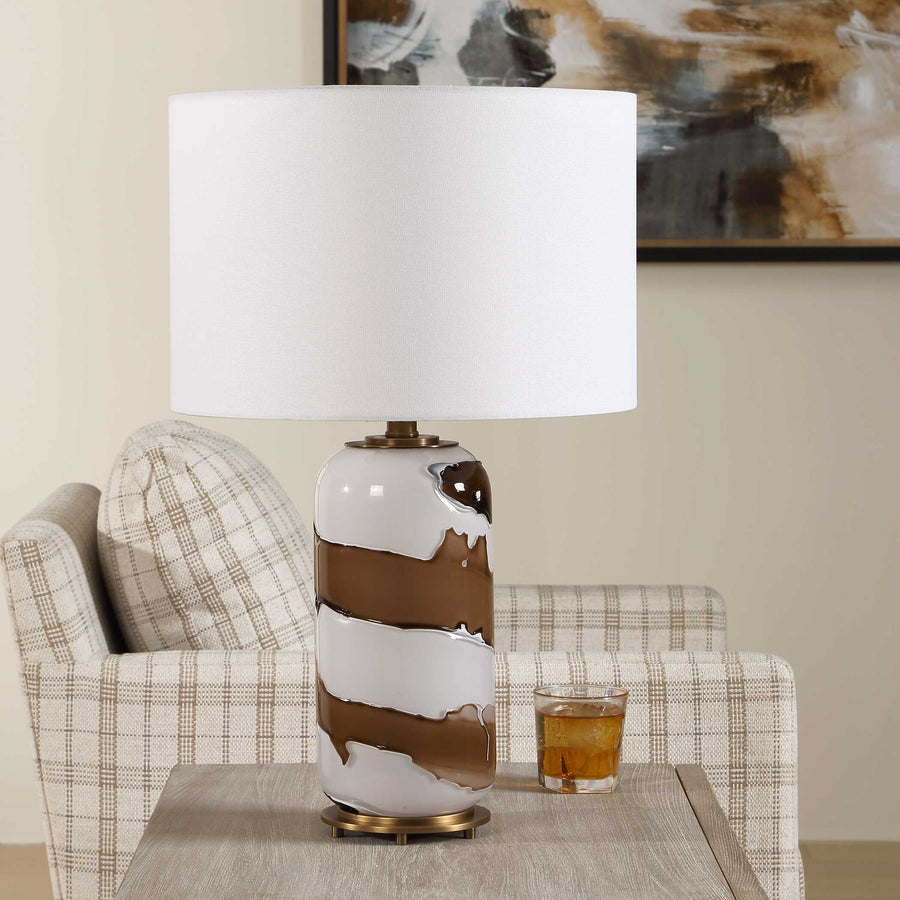ARARAT SWIRL TABLE LAMP