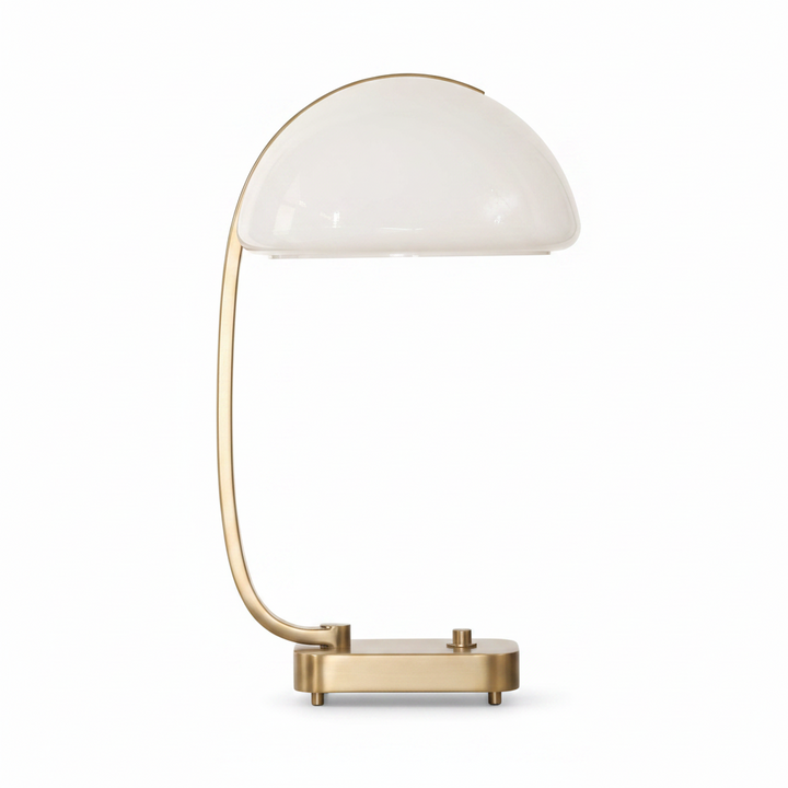 BEND THE RULES BRASS DESK LAMP