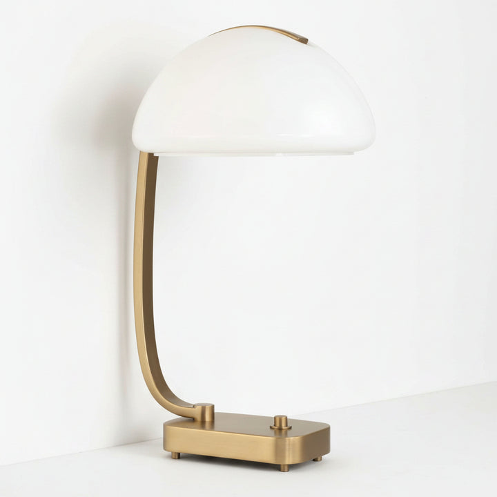 BEND THE RULES BRASS DESK LAMP