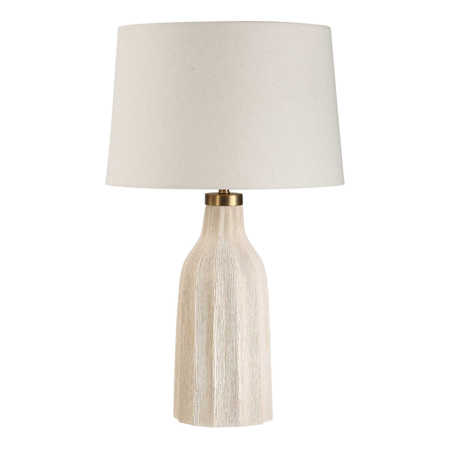 MADDOX TEXTURED OFF WHITE TABLE LAMP
