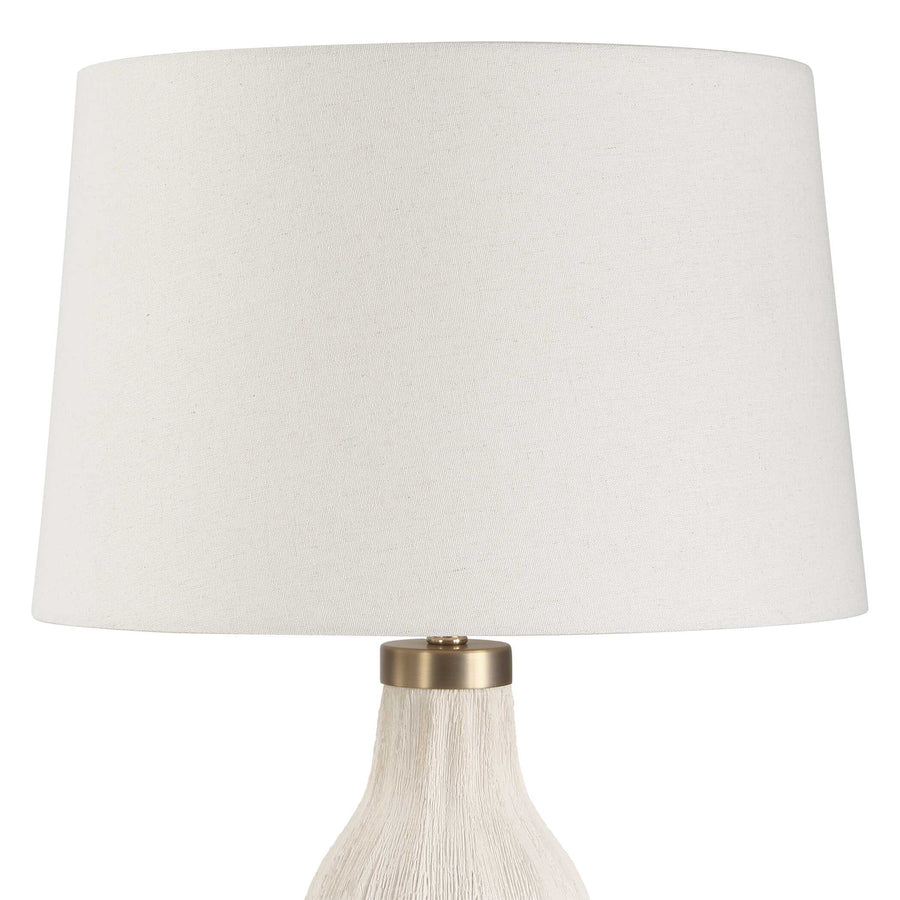 MADDOX TEXTURED OFF WHITE TABLE LAMP