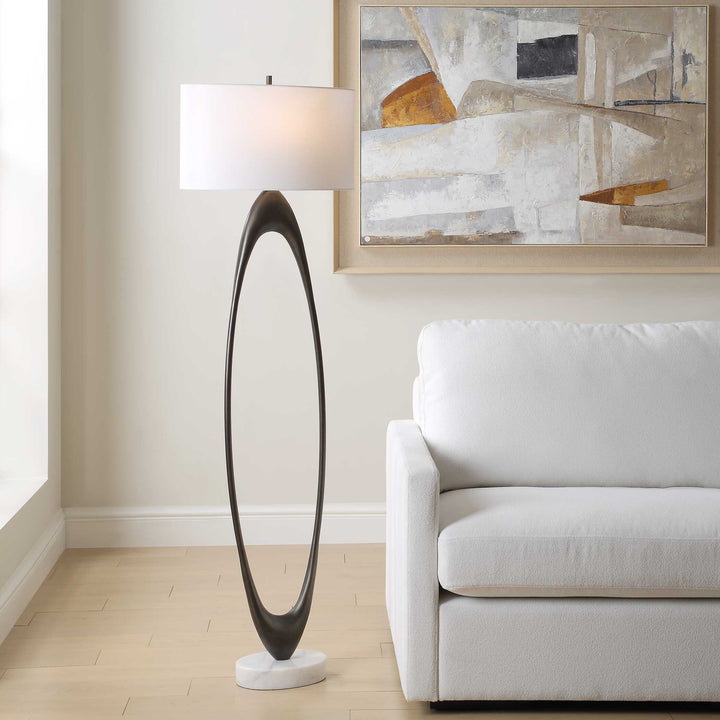 SONIC OPEN OVAL FLOOR LAMP