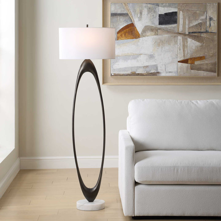 SONIC OPEN OVAL FLOOR LAMP