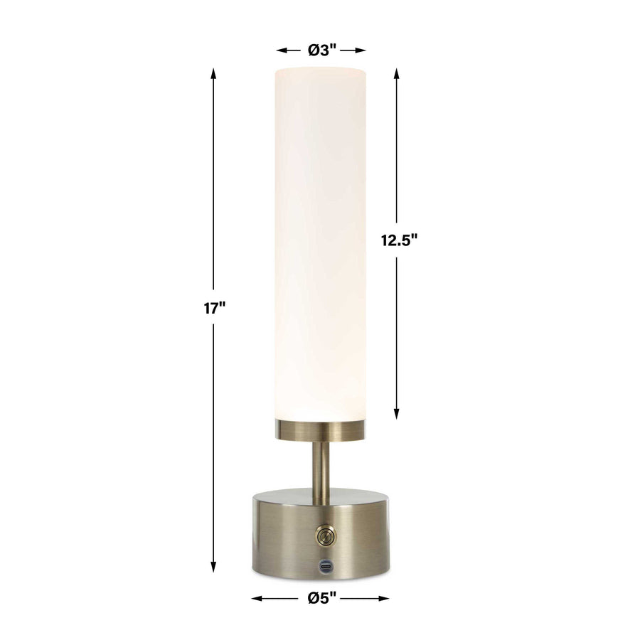 AUDEN RECHARGEABLE LED TOUCH DIMMER LAMP