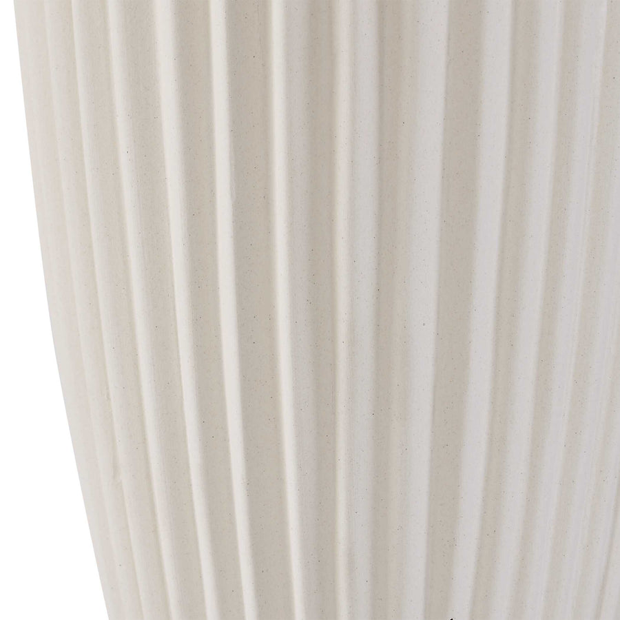 BRINSLEY IVORY CERAMIC TABLE LAMP