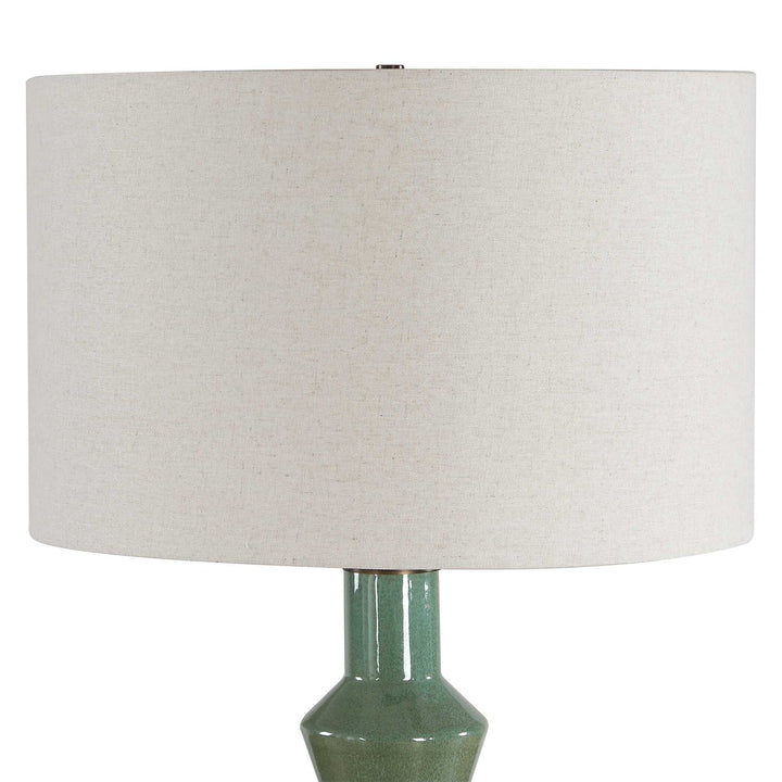 KITLEY SAGE GREEN CERAMIC LAMP