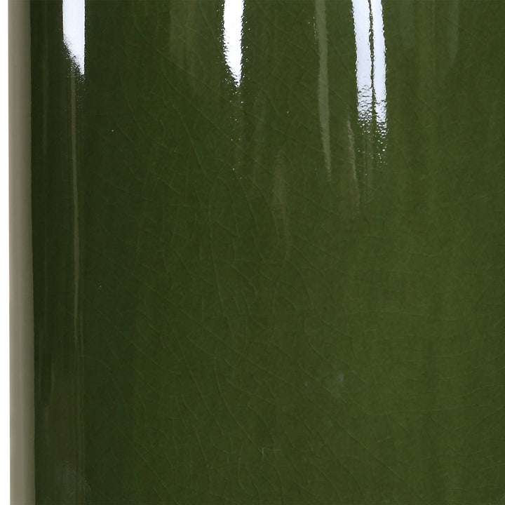NACUA GREEN CERAMIC TABLE LAMP