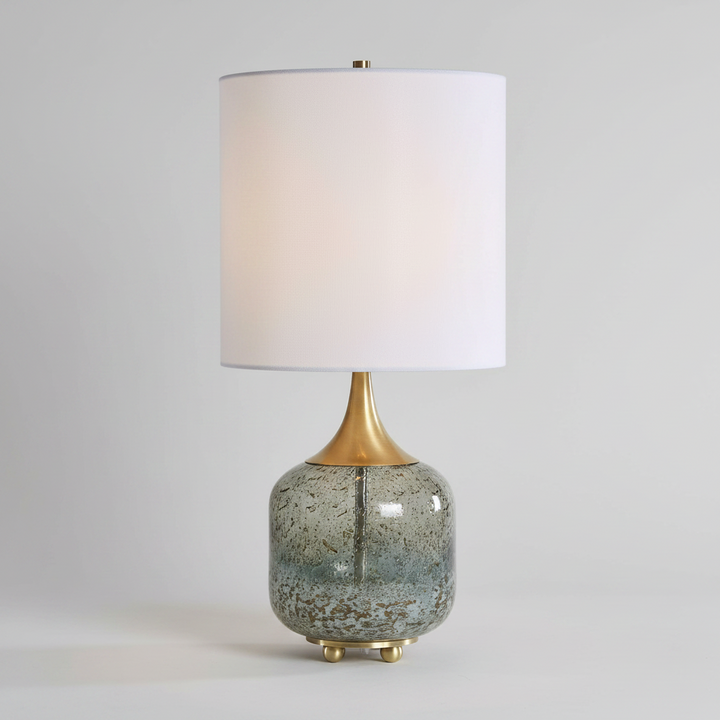 GLENN MOTTLED GLASS TABLE LAMP