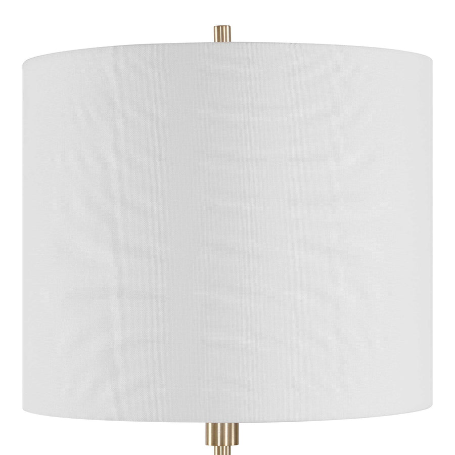 FIORI SCULPTURAL BRASS BUFFET LAMP