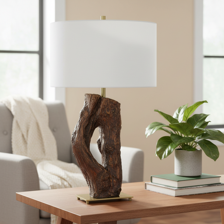 NAMATH WOOD TABLE LAMP