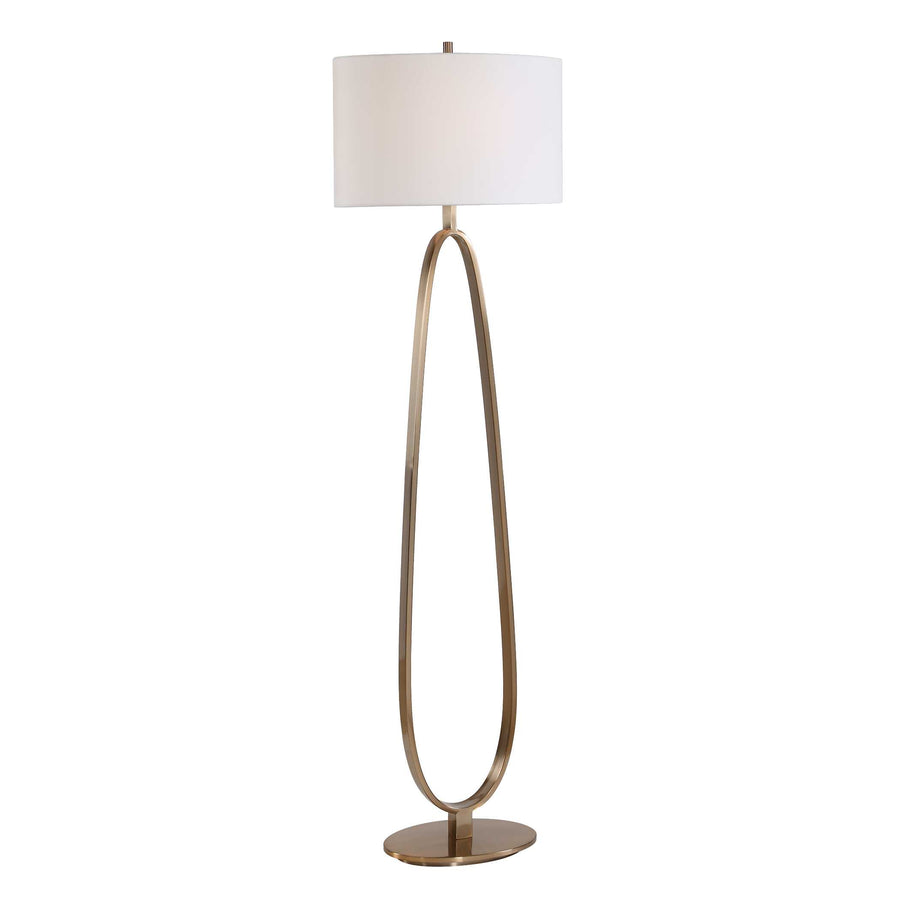 TORDIN BRASS FLOOR LAMP