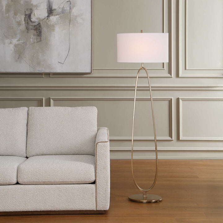TORDIN BRASS FLOOR LAMP