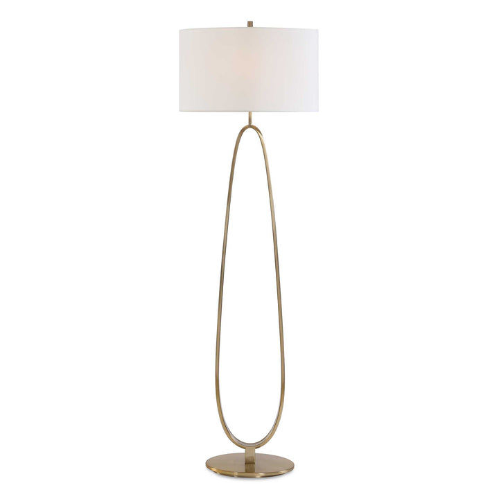 TORDIN BRASS FLOOR LAMP