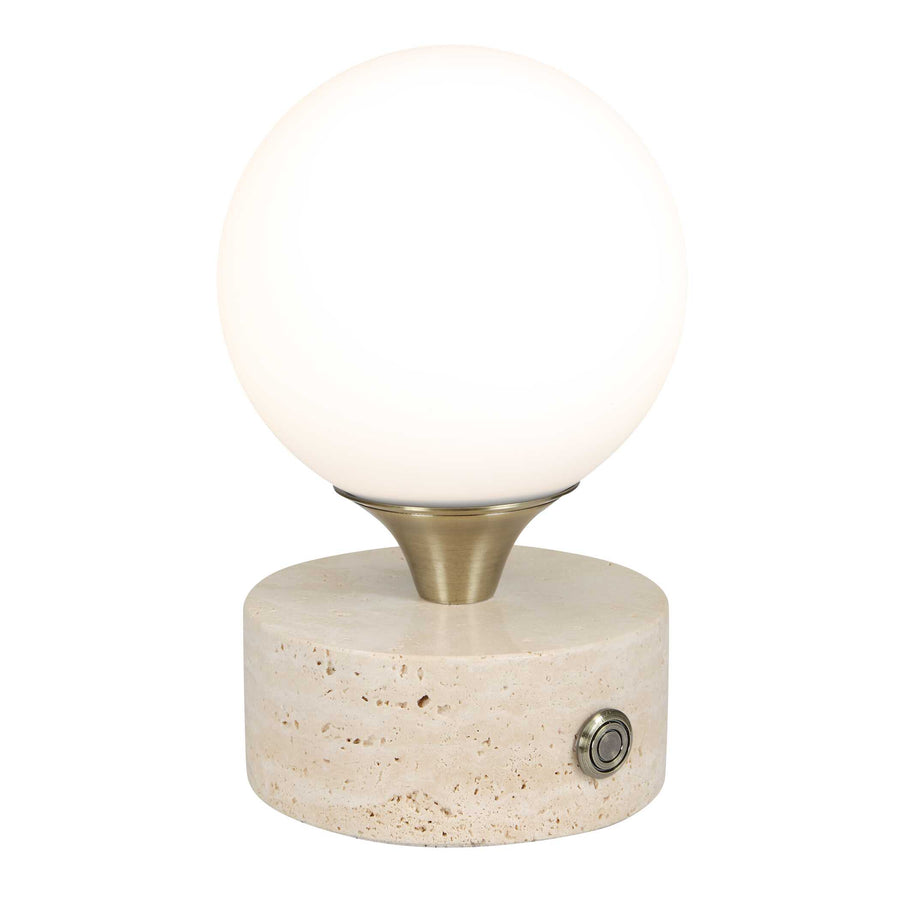 ABRIL RECHARGEABLE LED TOUCH DIMMER LAMP