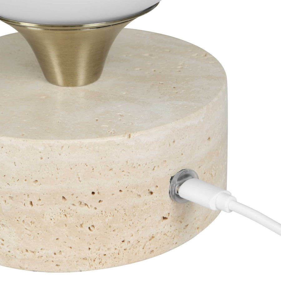 ABRIL RECHARGEABLE LED TOUCH DIMMER LAMP