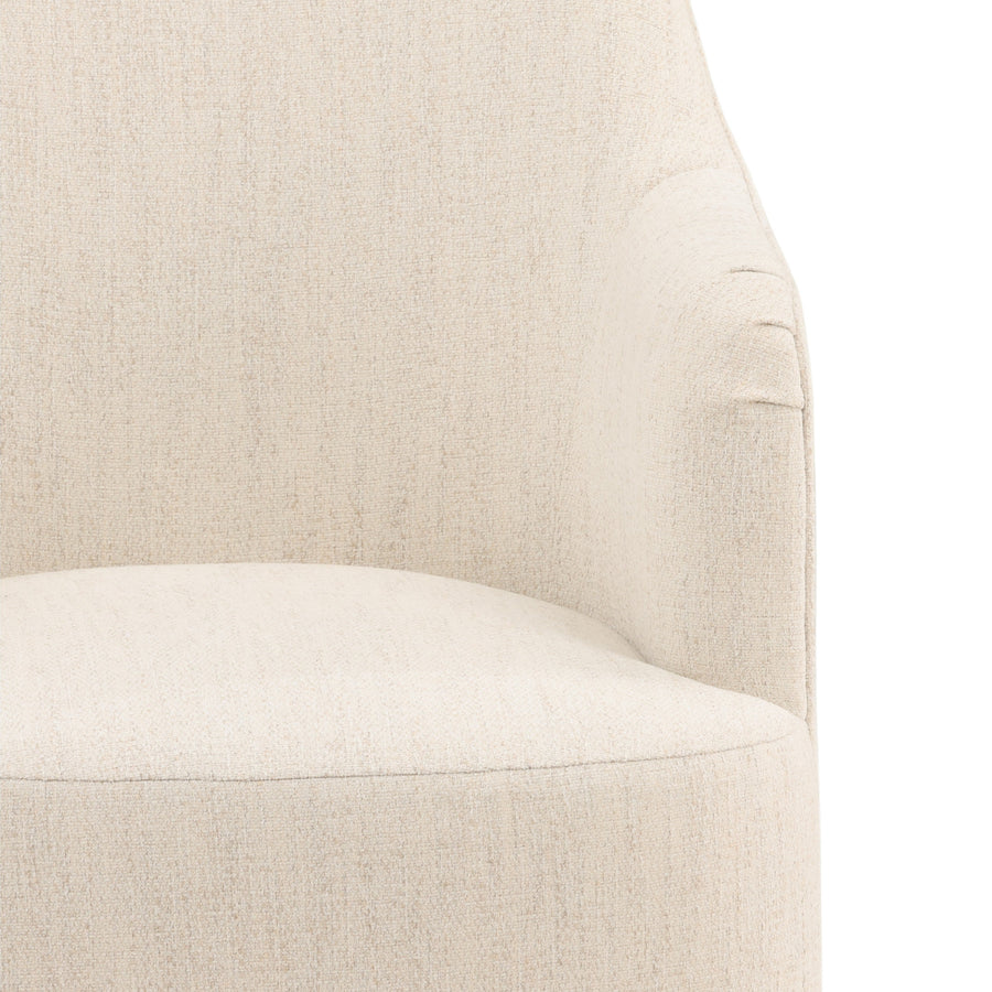 LONDYN DINING CHAIR WITH CASTERS