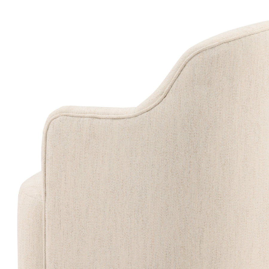 LONDYN DINING CHAIR WITH CASTERS