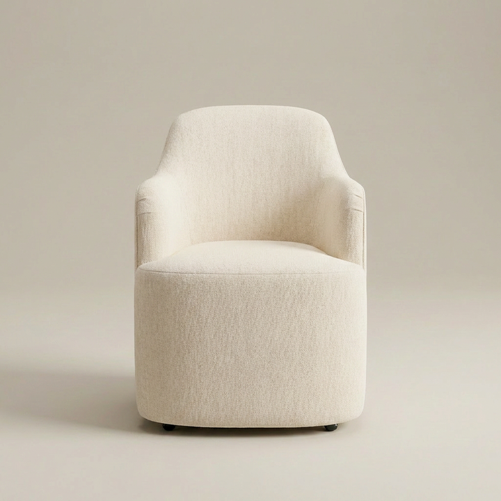 LONDYN DINING CHAIR WITH CASTERS