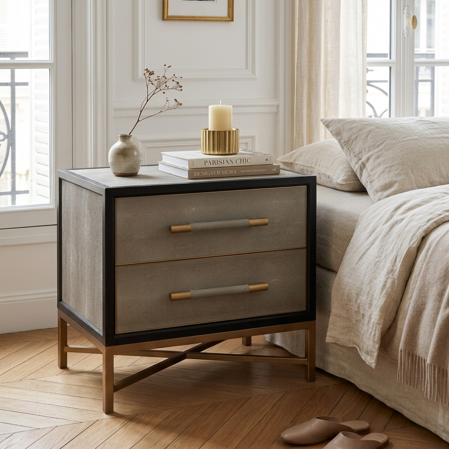 MAKO SHAGREEN NIGHTSTAND
