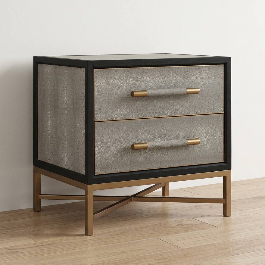 MAKO SHAGREEN NIGHTSTAND