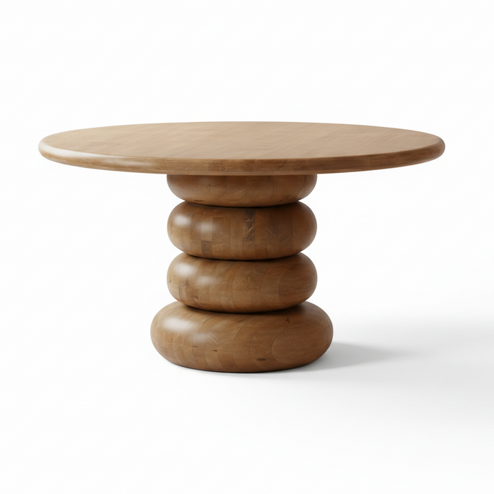 MALTA 54"RD PEDESTAL DINING TABLE