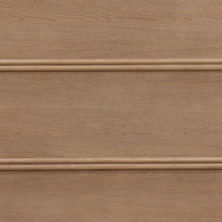 MARCIE NATURAL OAK BEADED POSTER BED