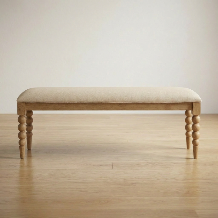 MARCI NATURAL OAK BEDROOM BENCH