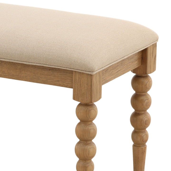 MARCI NATURAL OAK BEDROOM BENCH