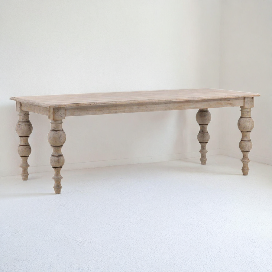 MARGOT VINTAGE ANTIQUE DINING TABLE