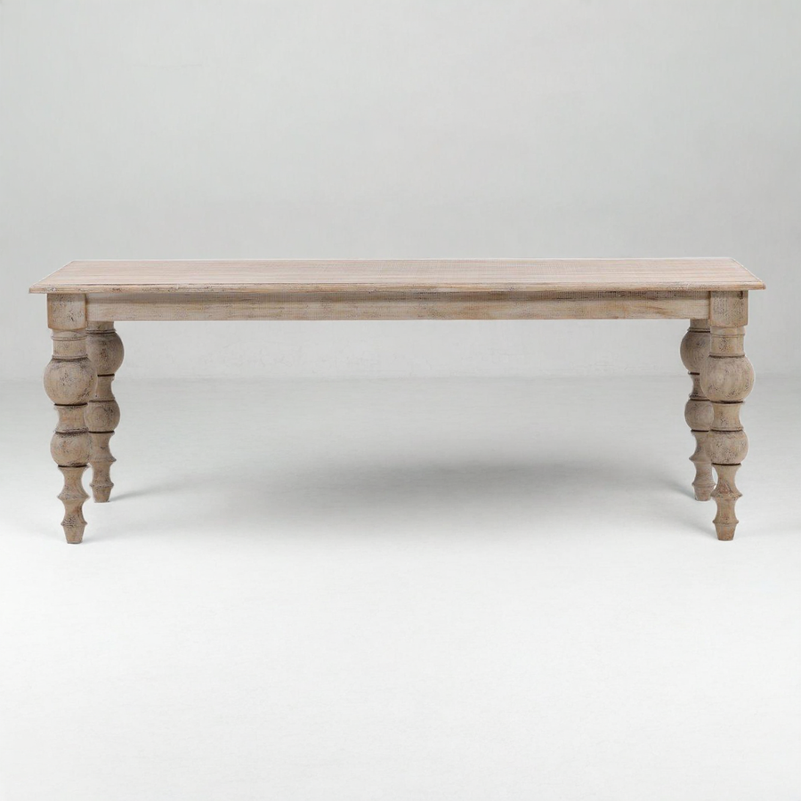MARGOT VINTAGE ANTIQUE DINING TABLE
