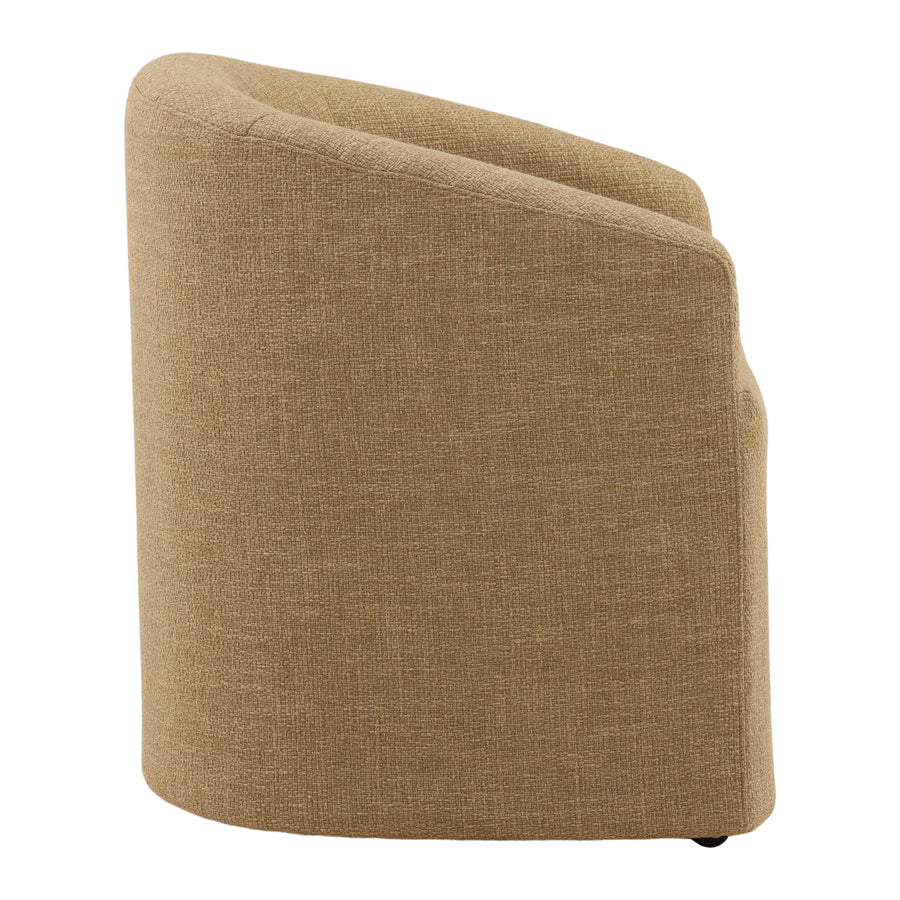 MAVIS DINING CHAIR WITH CASTERS