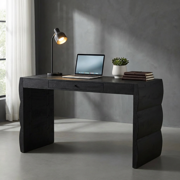 MIKADO BLACK ACACIA WRITING DESK