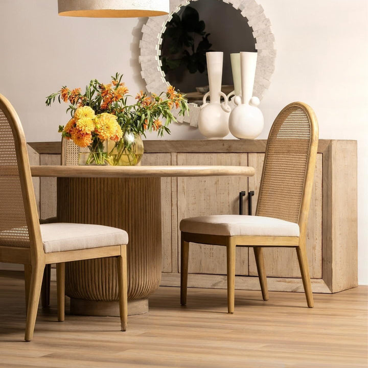 MIKA 60"RD DINING TABLE