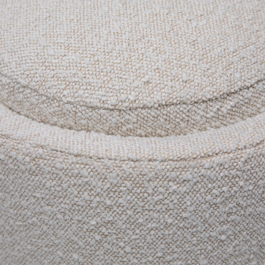 MIMI IVORY-NATURAL BOUCLE BENCH
