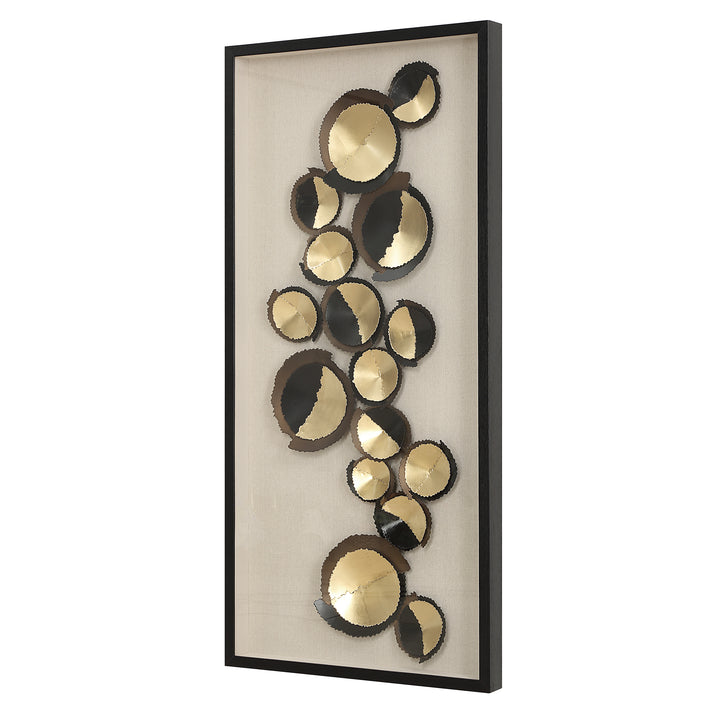 GOLDEN HOUR SHADOW BOX WALL ART