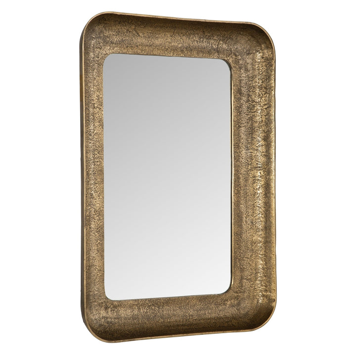 ALVARO ANTIQUE BRASS MIRROR