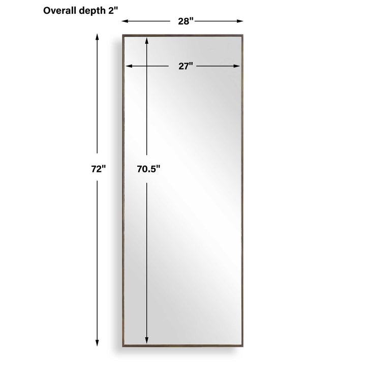 PATTERSON BRONZE DRESSING MIRROR