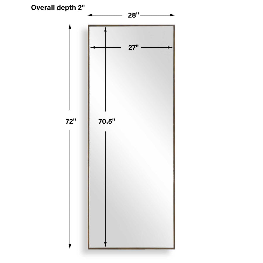 PATTERSON BRONZE DRESSING MIRROR